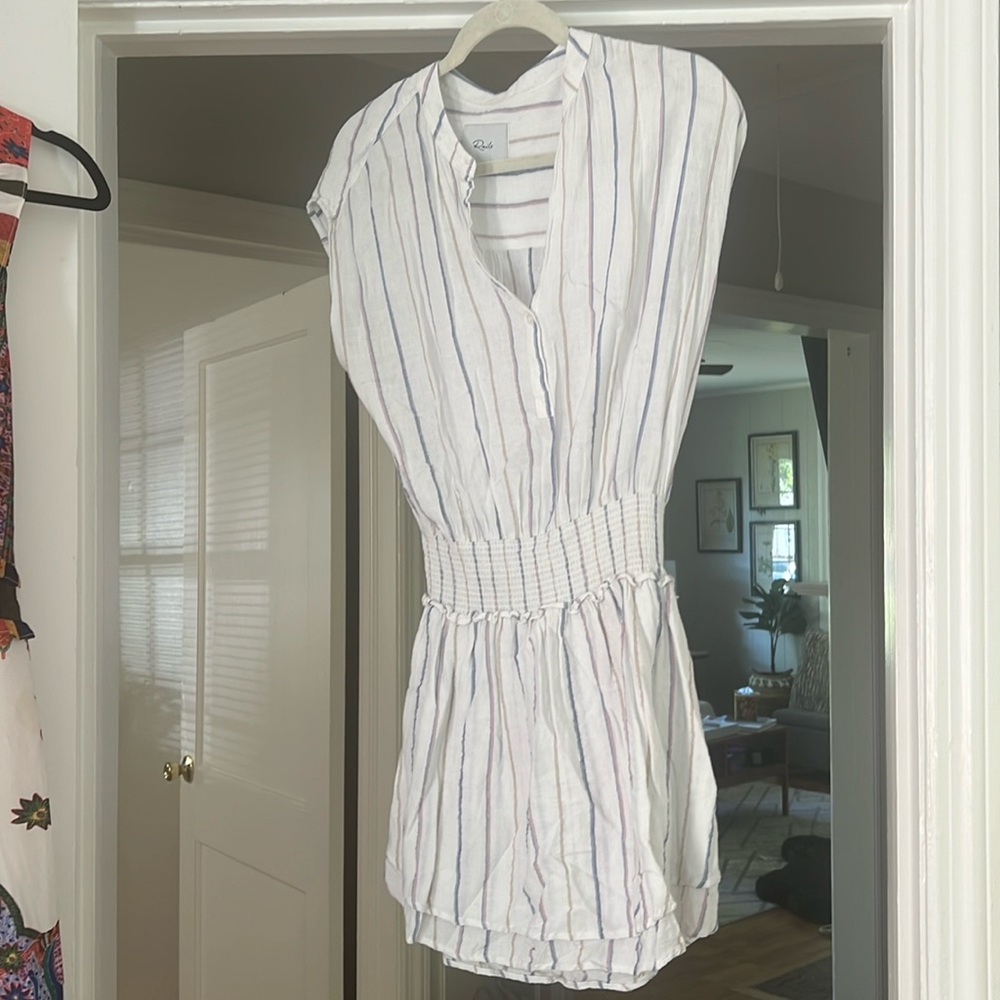 Rails striped dress